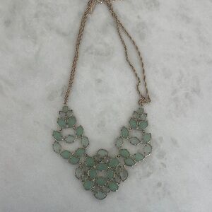 Kendra Scott Green Statement Necklace
